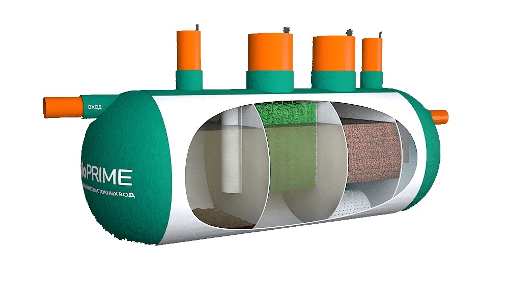 Септик BioPrime Biofilter БИОСТ-5,0